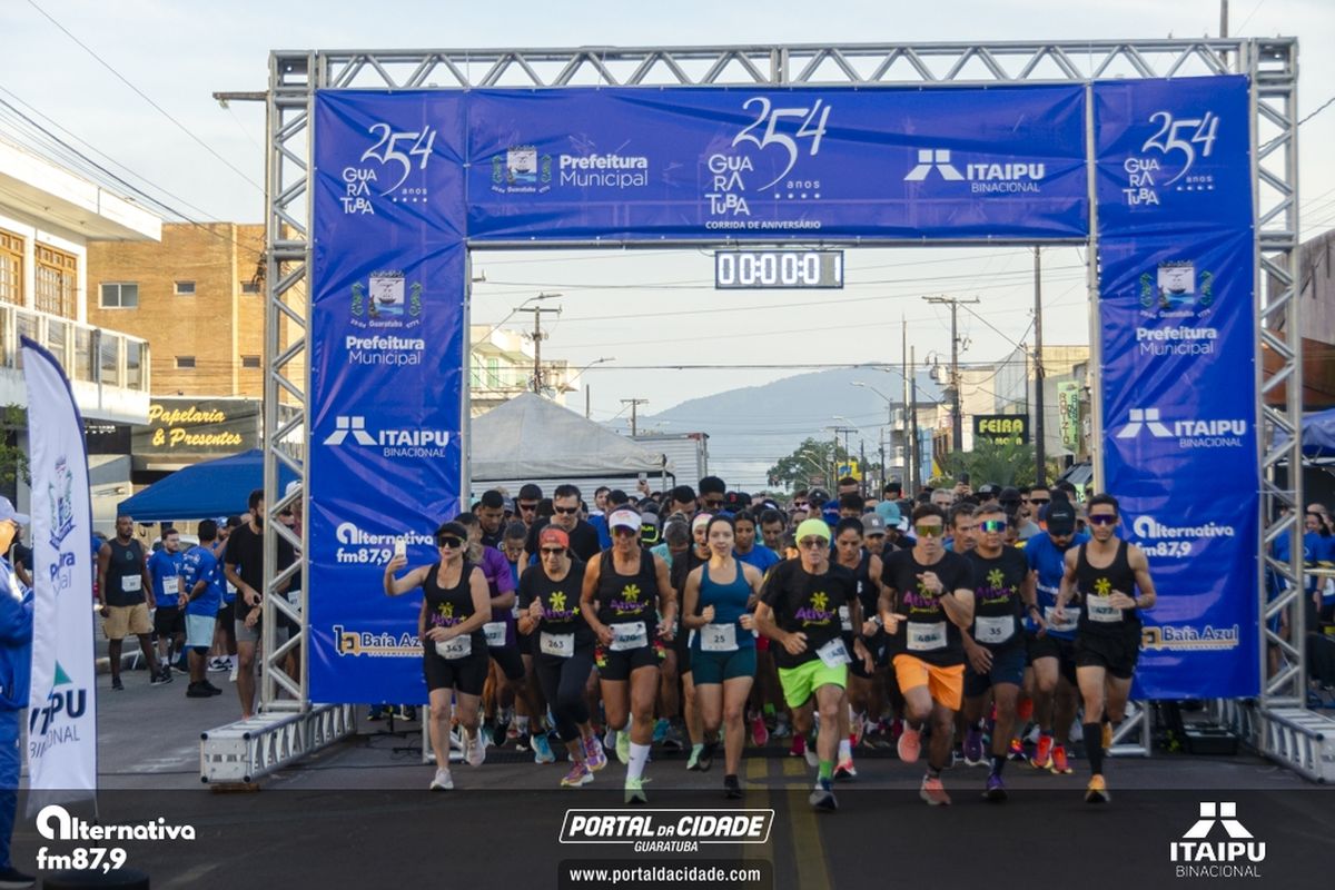 Corrida de Anivers&aacute;rio de 254 anos de Guaratuba