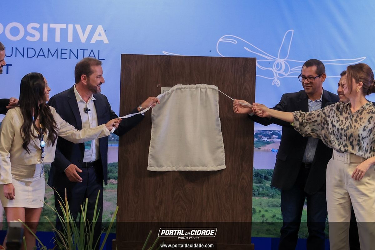 Lan&ccedil;amento da Pedra Fundamental das Obras do Aeroporto de Porto Velho