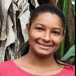 C&iacute;ntia de Jesus Machado Fonseca / aluna do Futuro no Campo / Santana do Garamb&eacute;u 