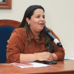 Val&eacute;ria Violante, nova vereadora empossada.