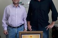Eli&eacute;zer e Luis Henrique, contadores e s&oacute;cios da EWL