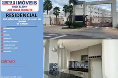 Apartamento para alugar - 40m&sup2; - Jardim Laguna