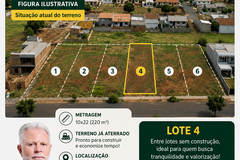 Terreno &agrave; venda - 220m&sup2; - Sumare