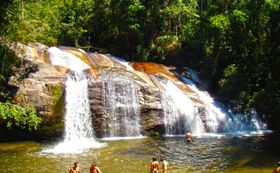 Cachoeira do Rio Grande em Visconde de Mau&aacute;