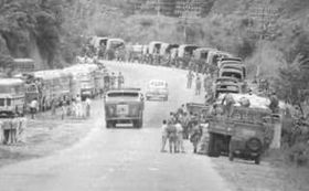 Bairro Monte Castelo Tropas do Ex&eacute;rcito Brasileiro 1964