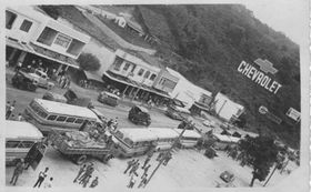 Chegada das tropas militares do general Murici em Areal (distrito de Tr&ecirc;s Rios) em 31 de mar&ccedil;o de 1964, in&iacute;cio da Ditadura Militar.