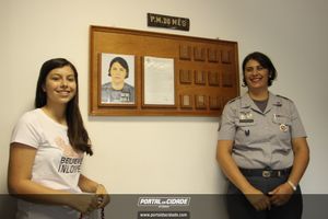 PM do mes de Outubro CB PM Adriana