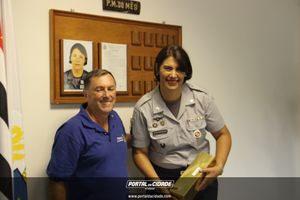 PM do mes de Outubro CB PM Adriana