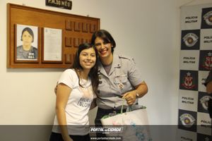 PM do mes de Outubro CB PM Adriana
