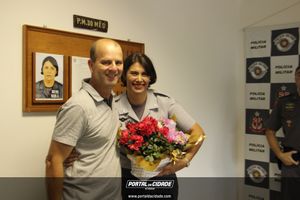 PM do mes de Outubro CB PM Adriana