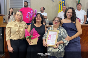 Homenagem da C&acirc;mara de Bady Bassitt ao Dia Internacional da Mulher