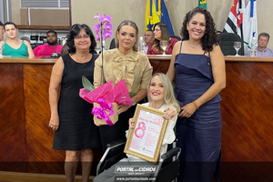 Homenagem da C&acirc;mara de Bady Bassitt ao Dia Internacional da Mulher
