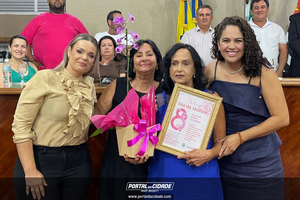 Homenagem da C&acirc;mara de Bady Bassitt ao Dia Internacional da Mulher