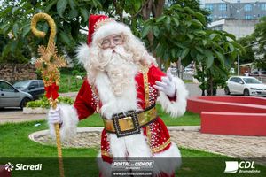 Chegada do Papai Noel CDL Brumadinho