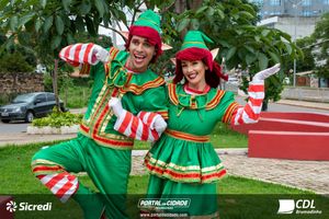 Chegada do Papai Noel CDL Brumadinho