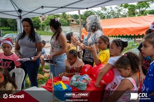 Chegada do Papai Noel CDL Brumadinho