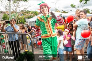 Chegada do Papai Noel CDL Brumadinho