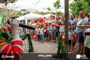 Chegada do Papai Noel CDL Brumadinho