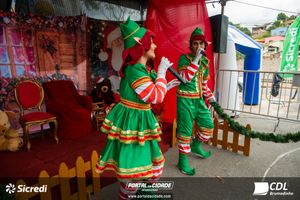 Chegada do Papai Noel CDL Brumadinho