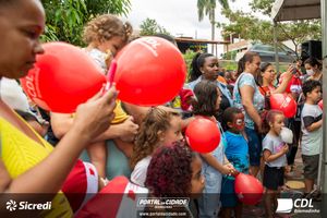 Chegada do Papai Noel CDL Brumadinho