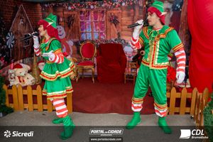 Chegada do Papai Noel CDL Brumadinho