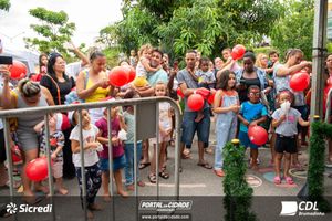 Chegada do Papai Noel CDL Brumadinho