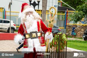 Chegada do Papai Noel CDL Brumadinho