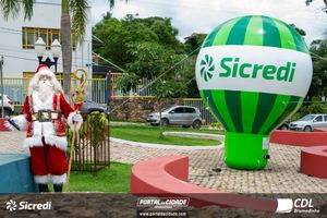Chegada do Papai Noel CDL Brumadinho