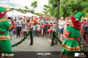 Chegada do Papai Noel CDL Brumadinho