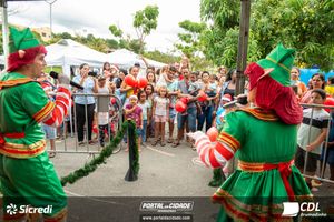 Chegada do Papai Noel CDL Brumadinho