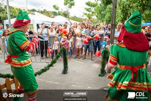 Chegada do Papai Noel CDL Brumadinho