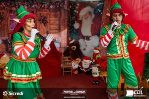 Chegada do Papai Noel CDL Brumadinho