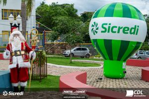 Chegada do Papai Noel CDL Brumadinho