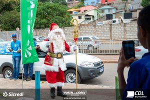 Chegada do Papai Noel CDL Brumadinho