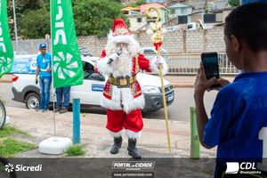 Chegada do Papai Noel CDL Brumadinho