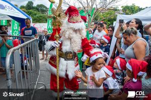 Chegada do Papai Noel CDL Brumadinho