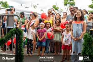 Chegada do Papai Noel CDL Brumadinho