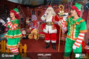 Chegada do Papai Noel CDL Brumadinho