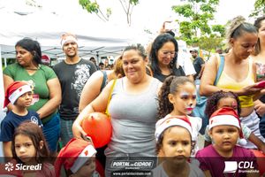 Chegada do Papai Noel CDL Brumadinho