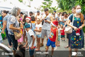 Chegada do Papai Noel CDL Brumadinho