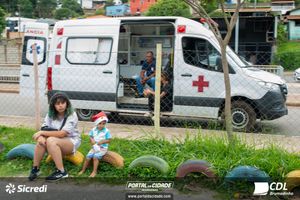 Chegada do Papai Noel CDL Brumadinho