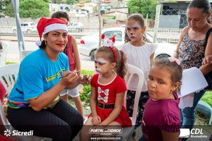 Chegada do Papai Noel CDL Brumadinho