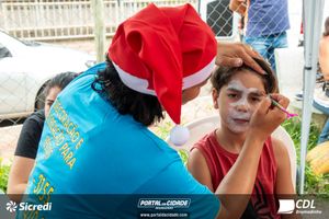 Chegada do Papai Noel CDL Brumadinho