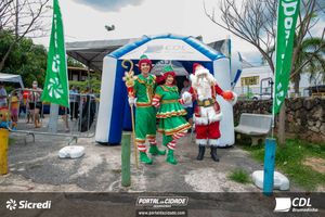 Chegada do Papai Noel CDL Brumadinho