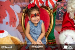Fotos com Papai Noel da CDL