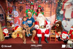 Fotos com Papai Noel da CDL