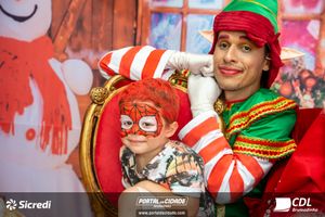 Fotos com Papai Noel da CDL