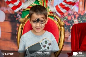 Fotos com Papai Noel da CDL