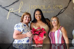 Lan&ccedil;amento Linha de Cuidados Priscila Kris