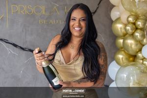 Lan&ccedil;amento Linha de Cuidados Priscila Kris